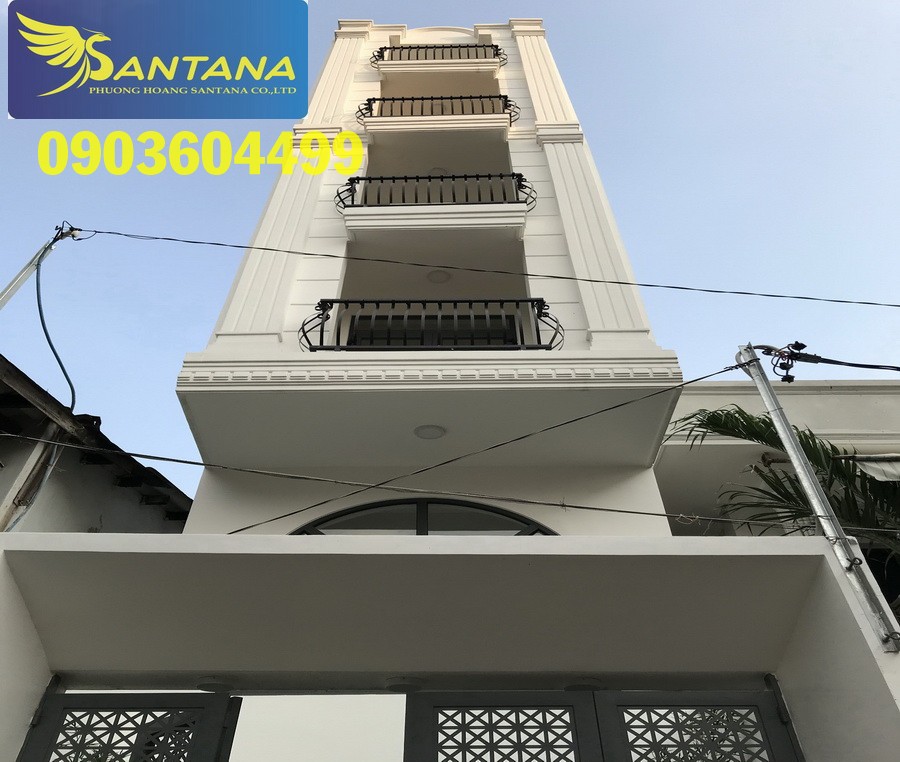 Tòa nhà 5lầu (4x20) t.kế Châu Âu,10 phòng, thang máy, hẻm VIP Võ Thị Sáu gần Phạm Ngọc Thạch